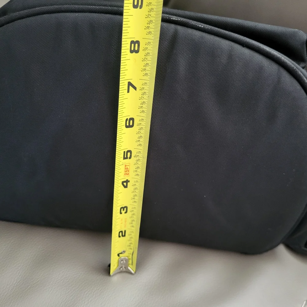 Eddie Bauer Nylon Black Multi Compartment Backpack Gender-Neutral Camping Travel
